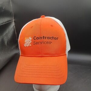 The Home Depot Contractor Services Snapback Mesh Back Trucker Hat One Size